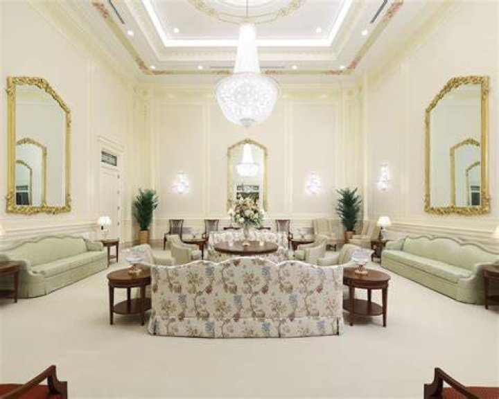 The celestial room inside the Helena Montana Temple.